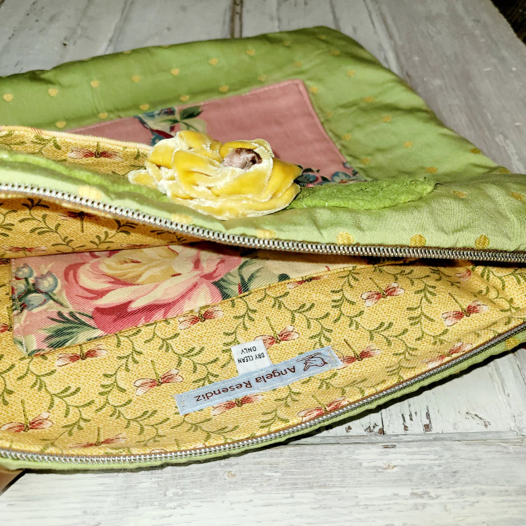 Green Polka Dot Tote